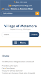 Mobile Screenshot of metamoravillage.com