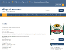 Tablet Screenshot of metamoravillage.com